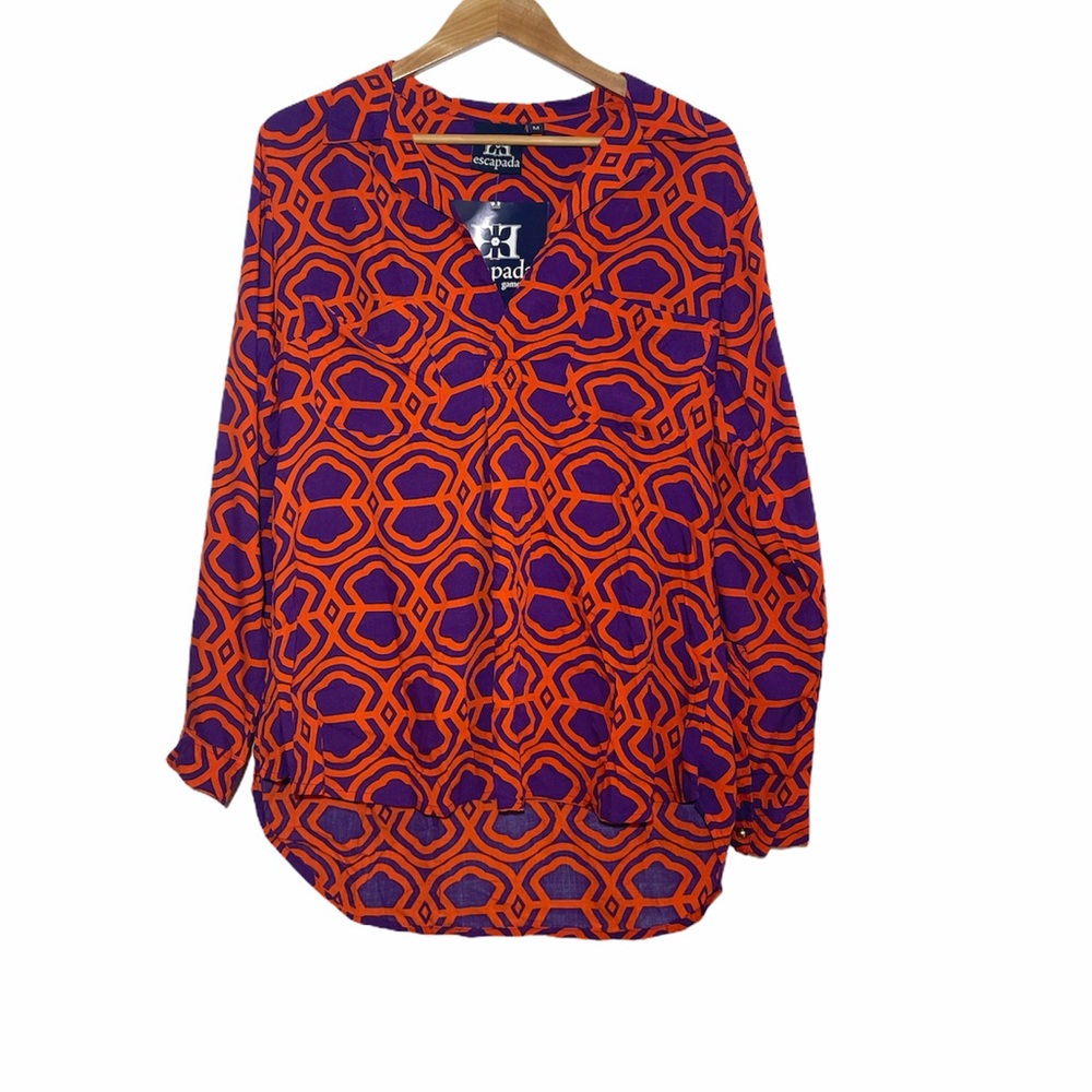 Escapada Womens Long Sleeve Kelly Blouse